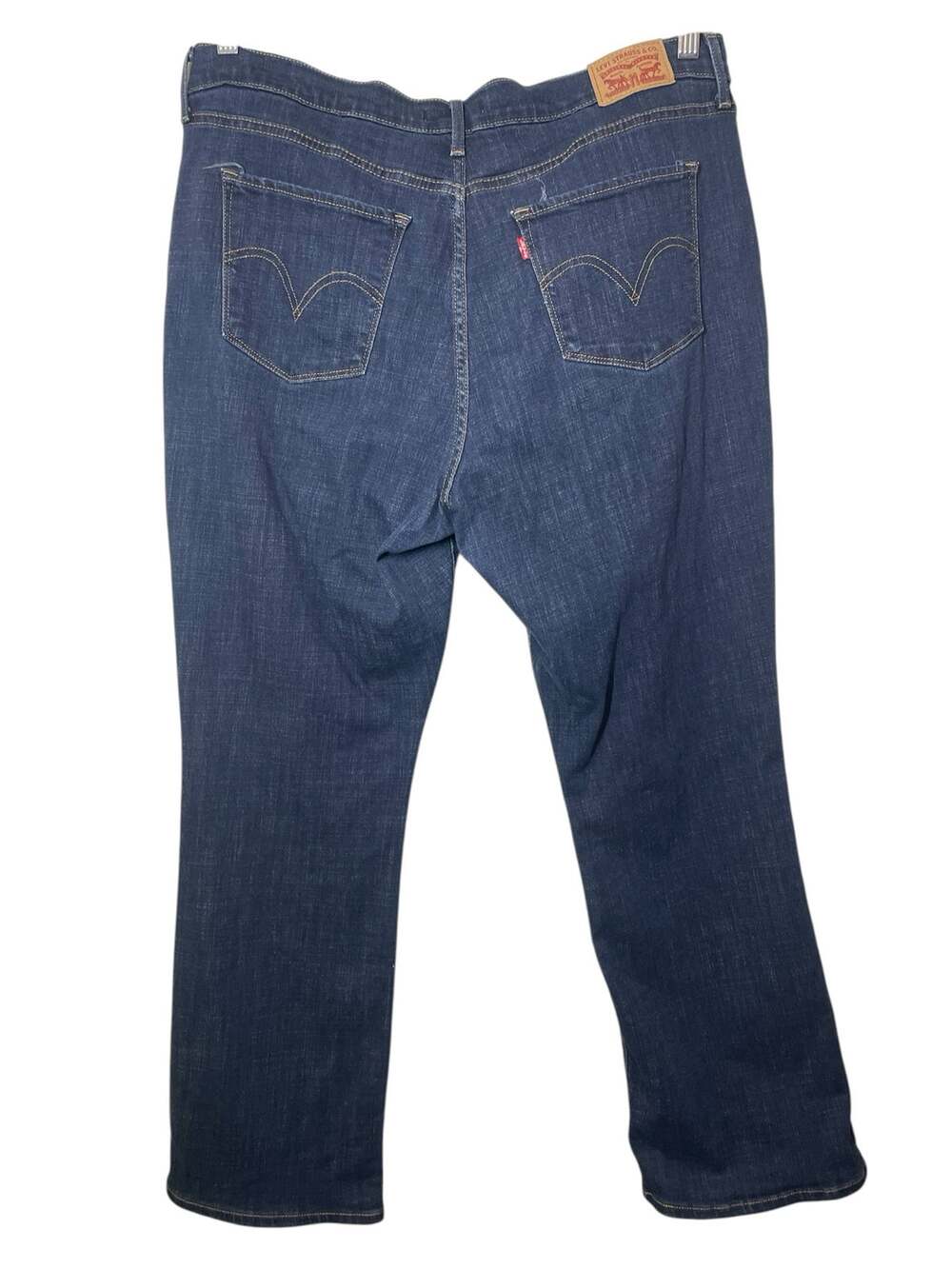 Levi's Classic Bootcut Jeans Womens 33 Dark Wash Stretchy